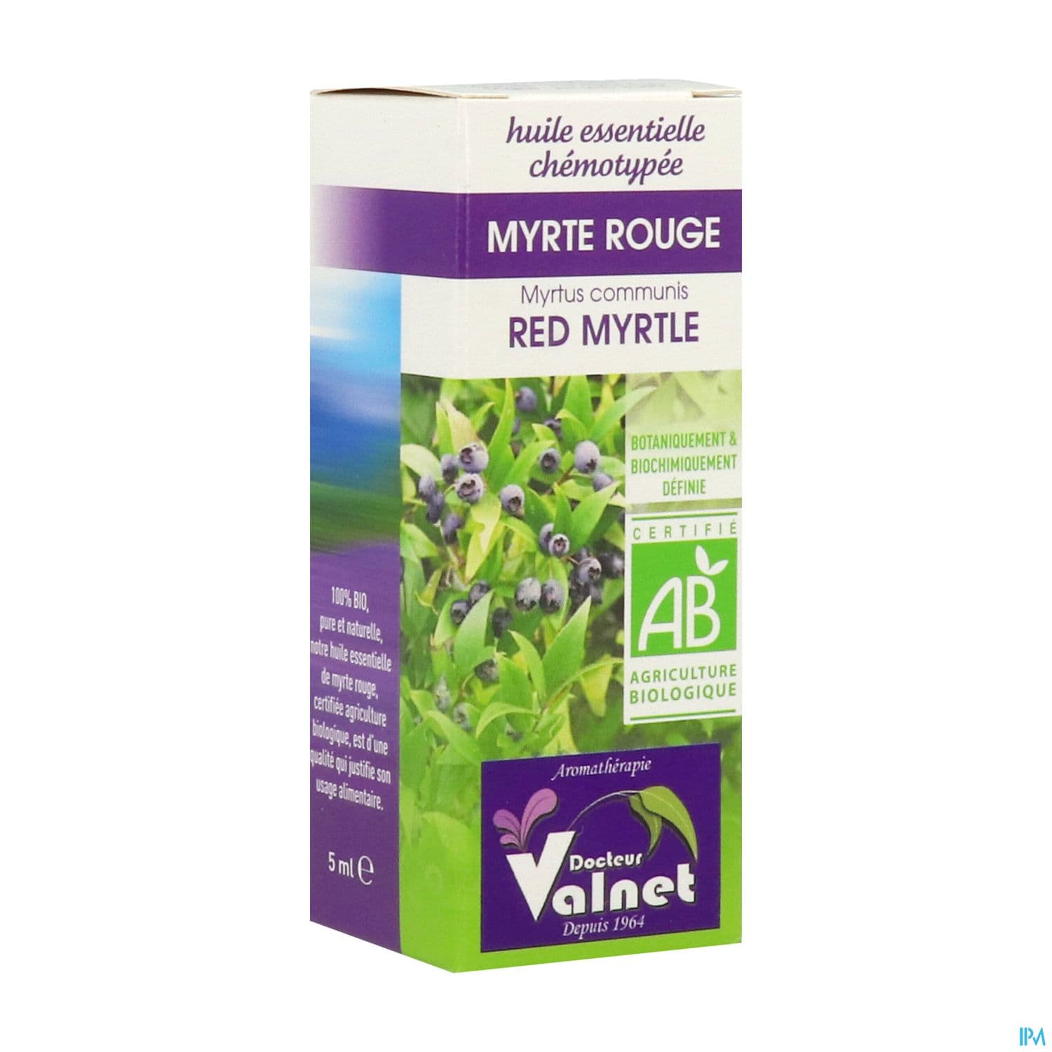 Valnet Huile Essentielle Myrte Rouge Bio 5ml