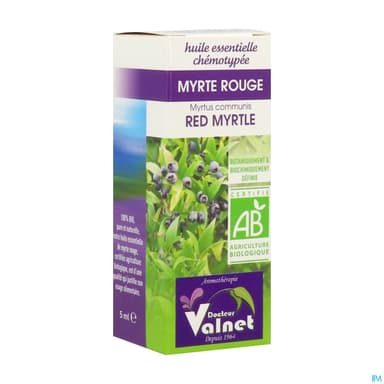 Valnet Huile Essentielle Myrte Rouge Bio 5ml