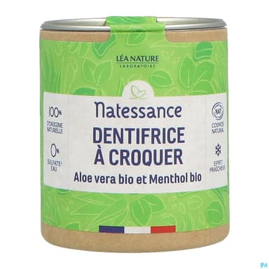 NATESSANCE DENT ALOE/MENTHOL 52G