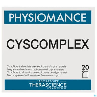 Therascience Physiomance Cyscomplex Sachet 20