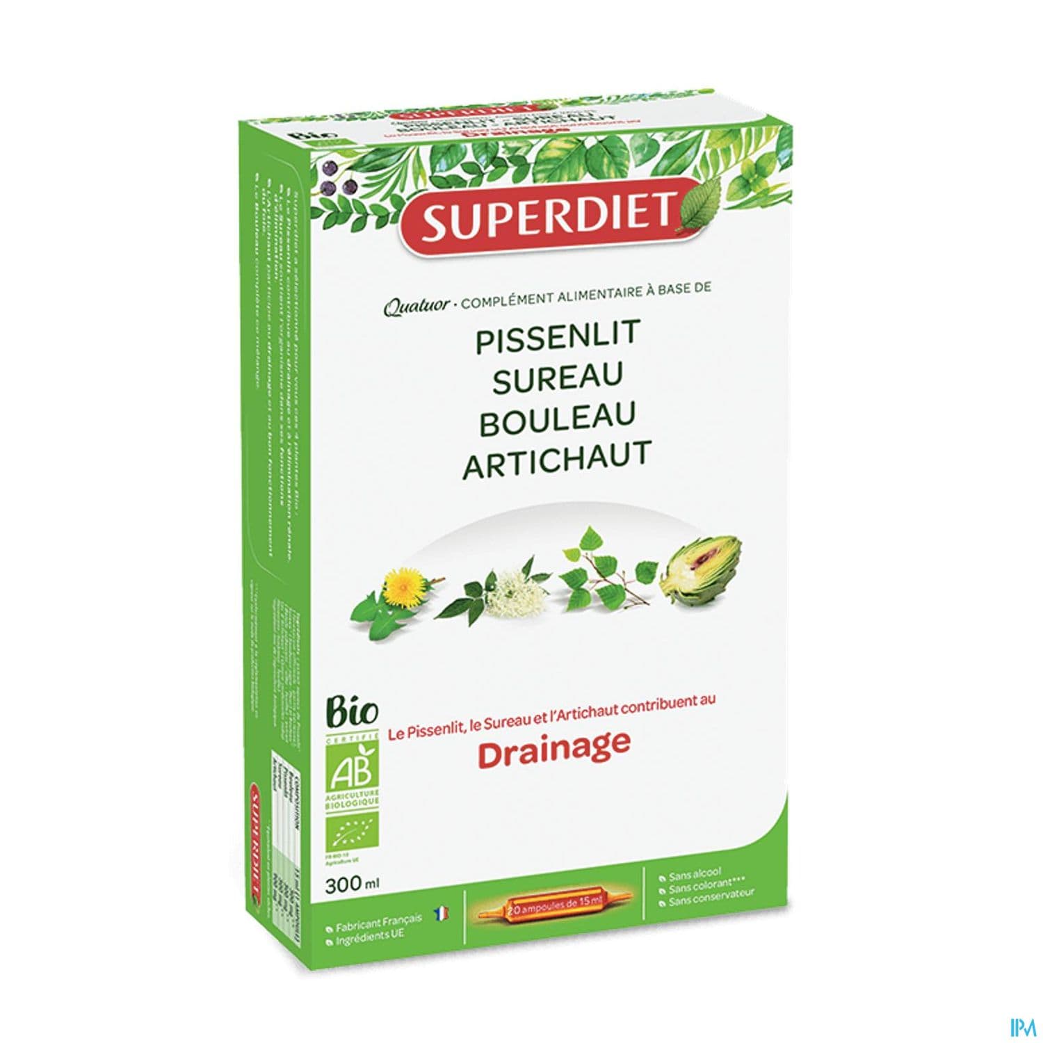 SUPERDIET QUAT DRAINAGE BIO AMP20