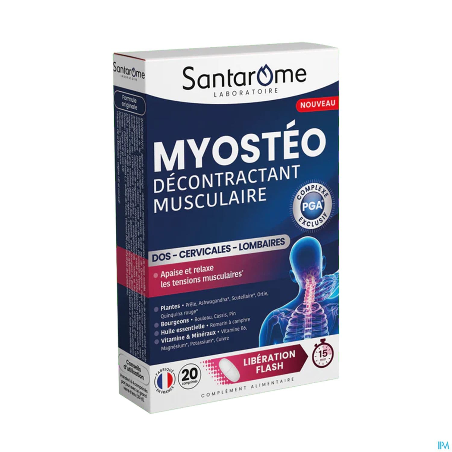 MYOSTEO DECONTRACT MUSC CPR 20 — Pharmacie Normande