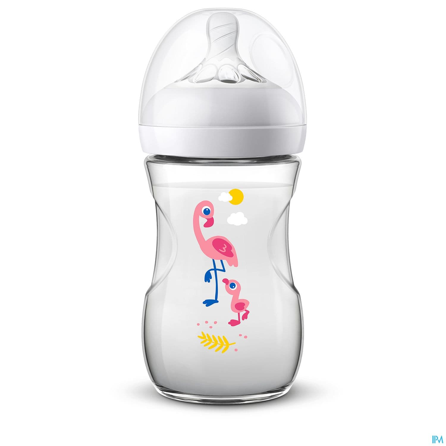 BIB AVENT NATURAL PP 260ML FLAMANT