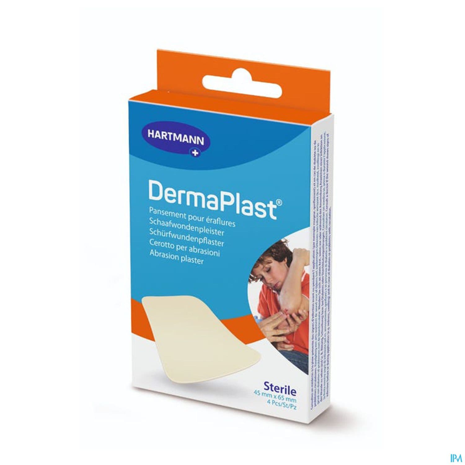 DERMAPLAST ERAFLURE PANS 45X65MM 4