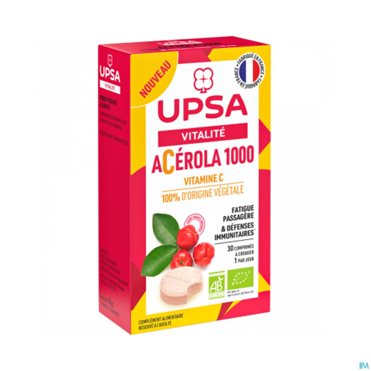Upsa Acerola 1000 Bio Comprime 30