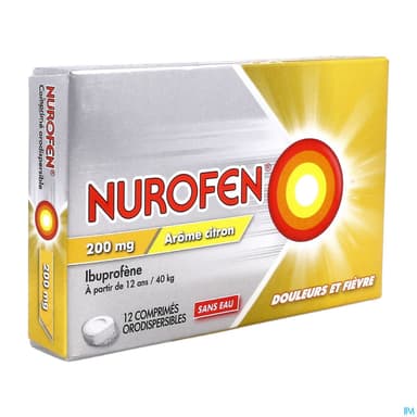 NUROFEN 200MG CPR ORODISP 12
