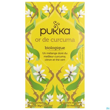 Pukka The Vert Or De Curcuma Bio Sachet 20