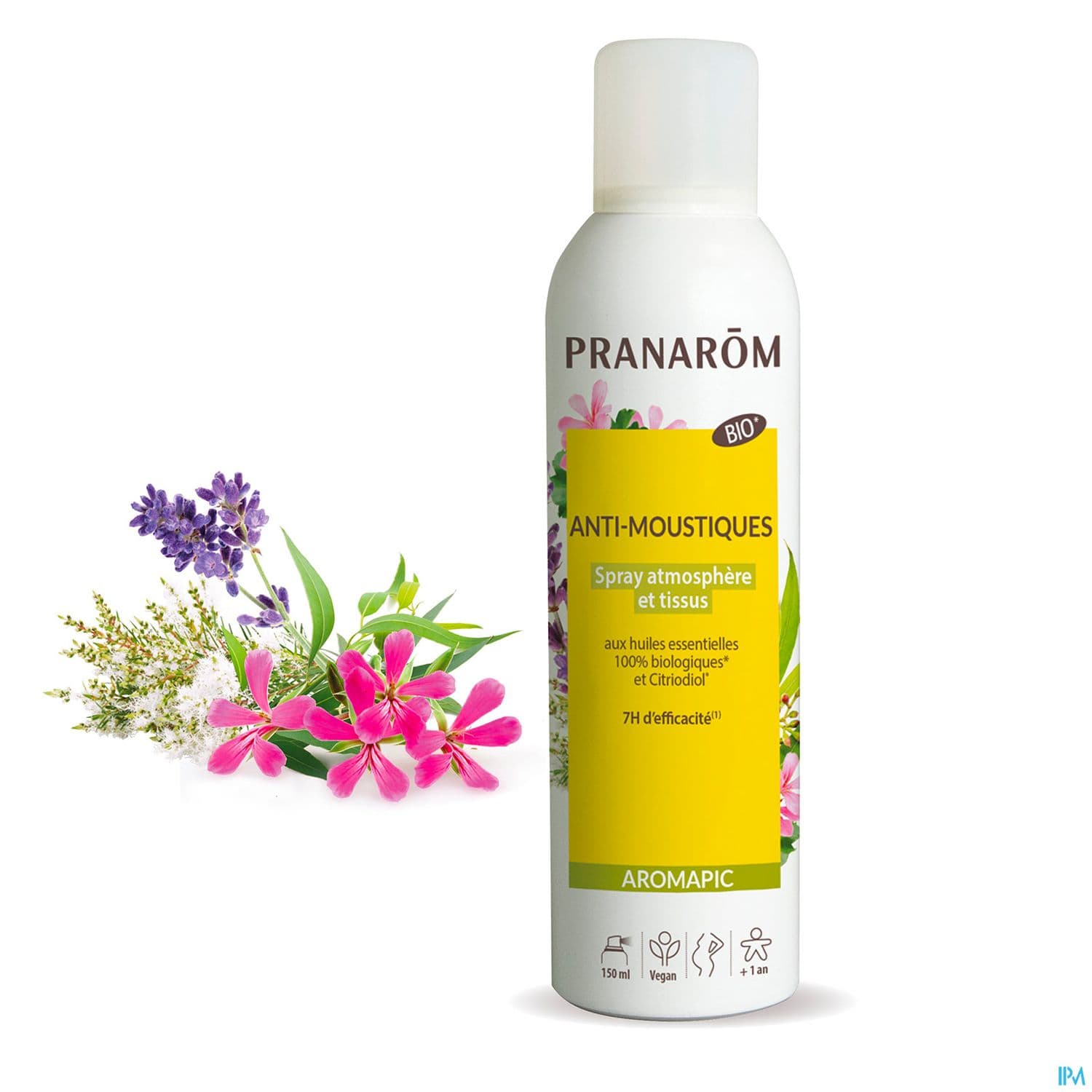 Pranarom Aromapic Spray Antimoustique Atmosphere Et Tissus 150ml