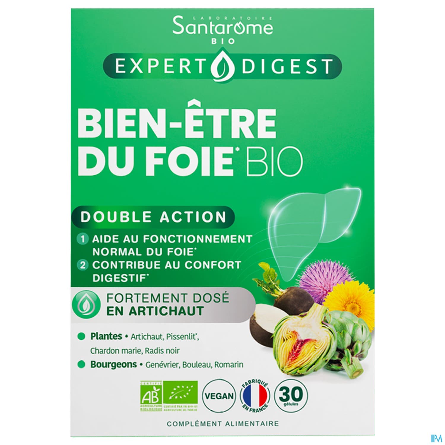 SANTAROME BIO BIEN-ETRE FOIE GEL30