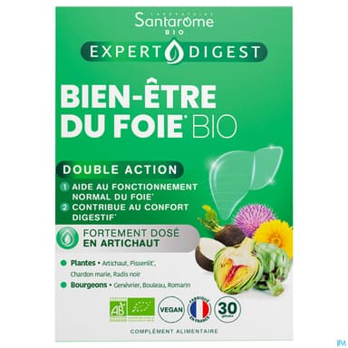 SANTAROME BIO BIEN-ETRE FOIE GEL30