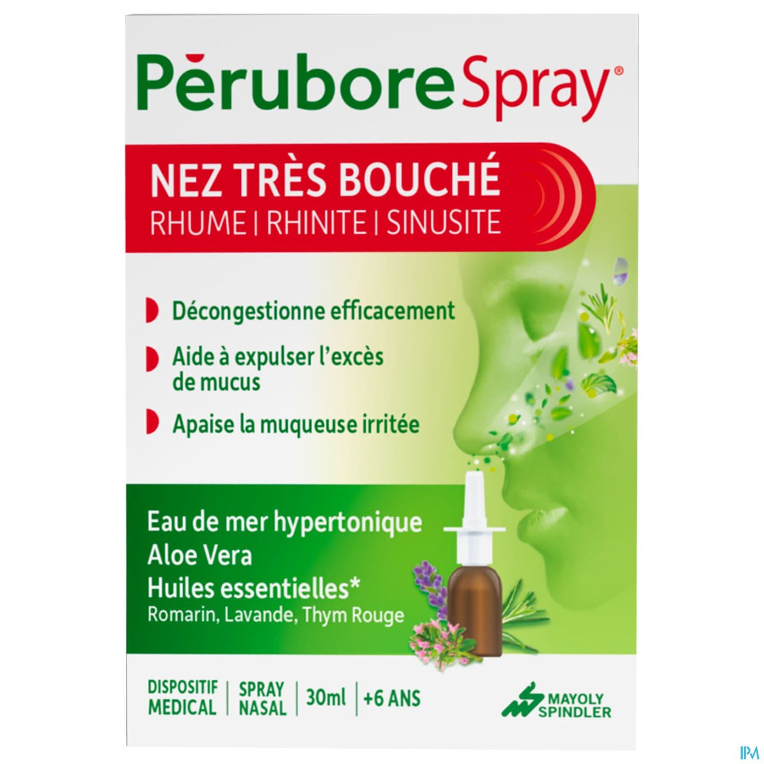 Perubore Spray Nez Tres Bouche 30ml