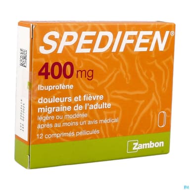 Spedifen 400mg Comprime 12
