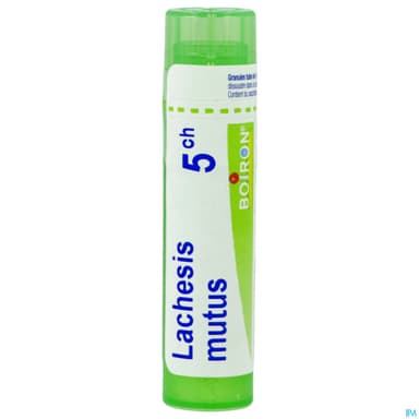 Boiron Lachesis (mutus) 5ch Granules 4g