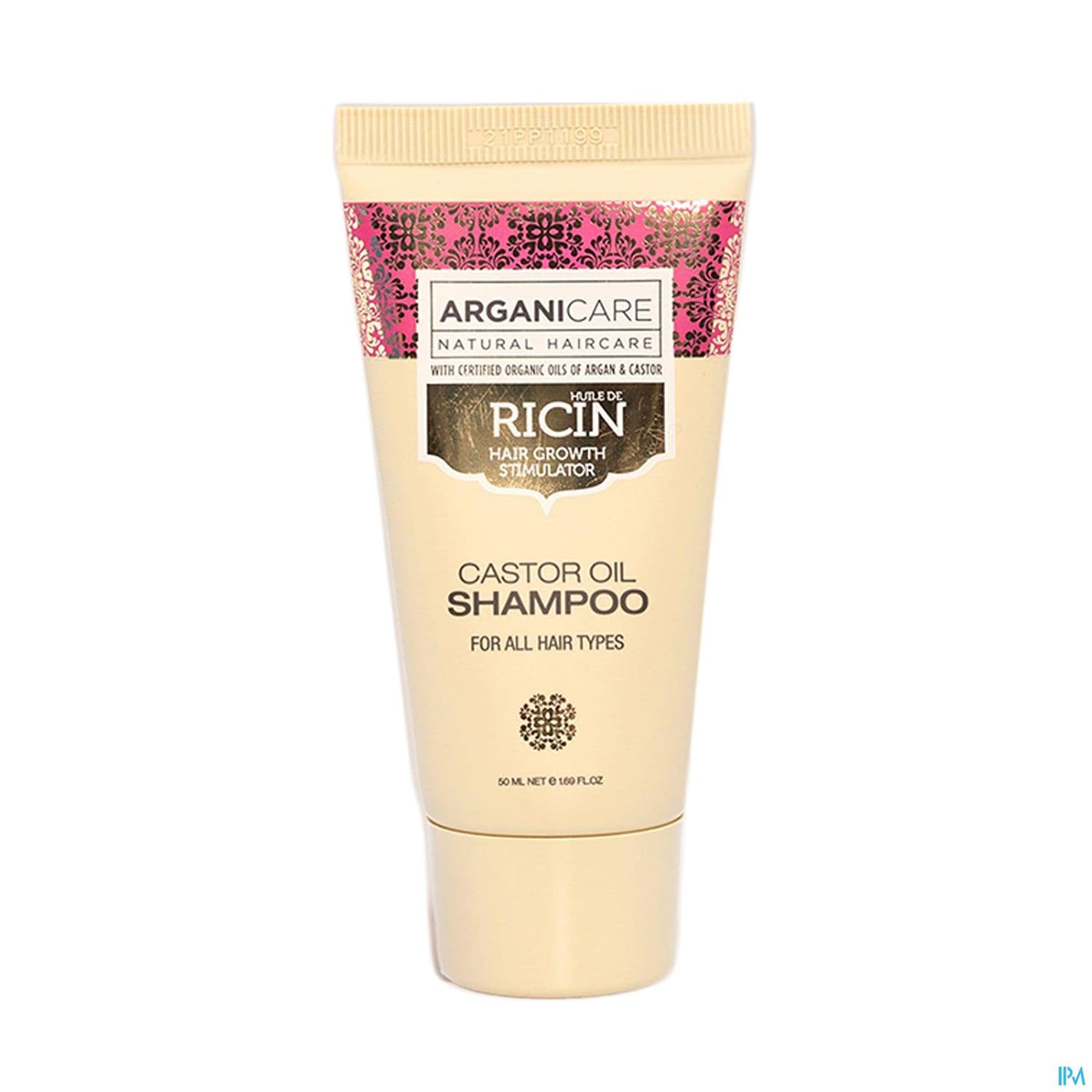Arganicare Mini Shampooing Ricin 50ml — Pharmacie Cannes Riviera