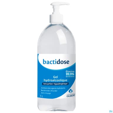 BACTIDOSE GEL HYDROALC S/PARF 1L