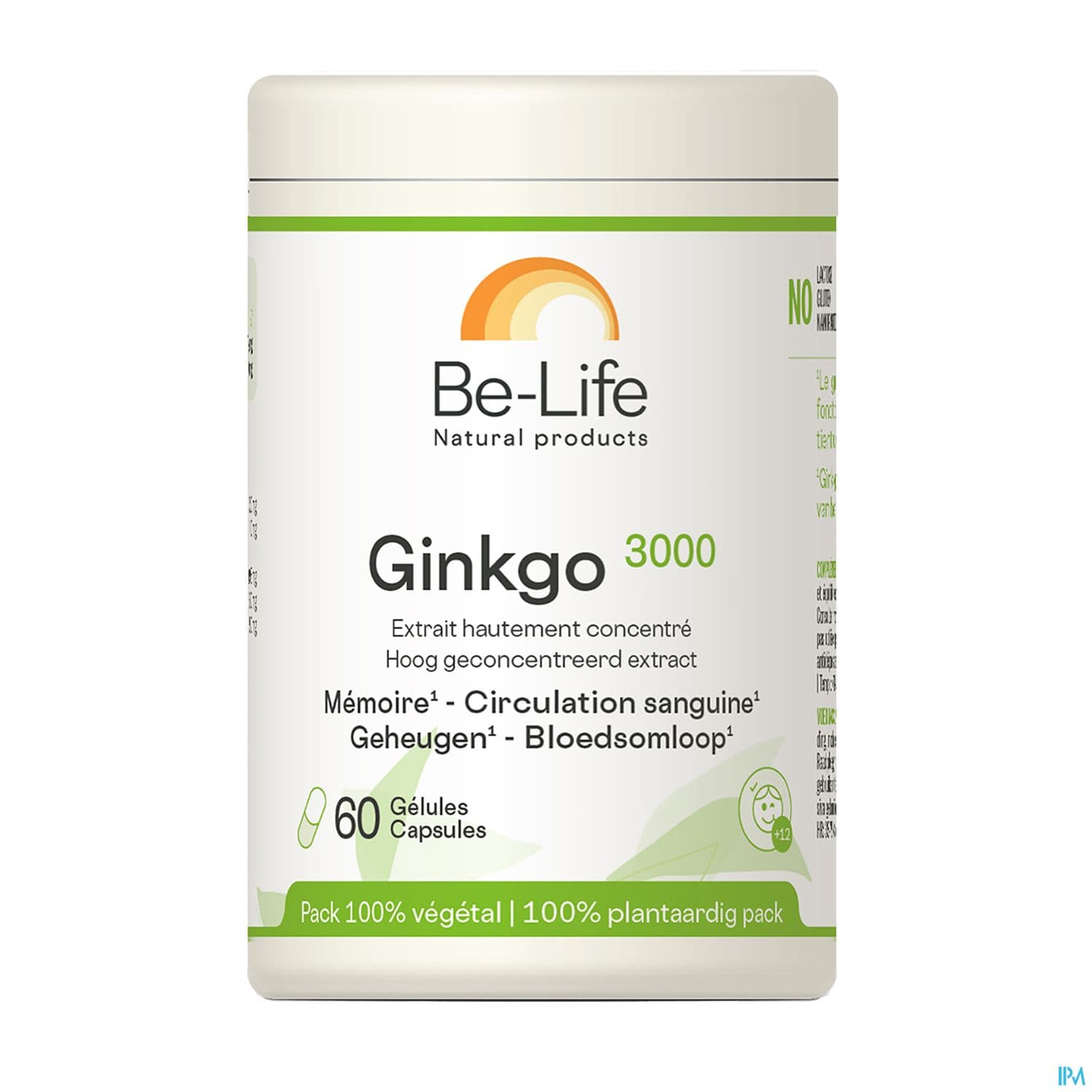 Be Life Gink Go 3000 Gelule 60 — Pharmacie Du Centre Apothical
