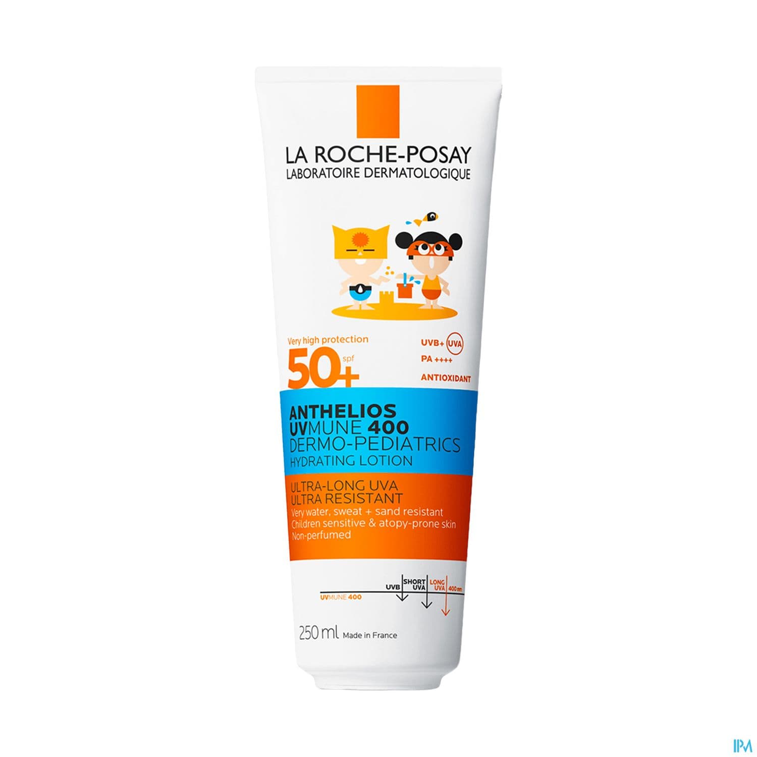 ANTHELIOS 50+DERMOPED LAIT HYD 250