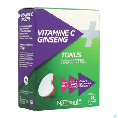 VITAVEA VIT C + GINSENG CPR 24