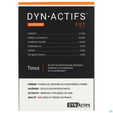 SYNACTIFS DYNACTIFS GELUL 30