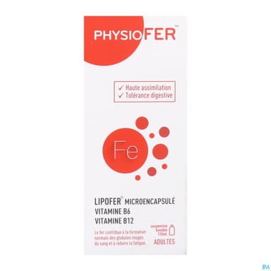 Physiofer Adulte Solution Buvable 120ml