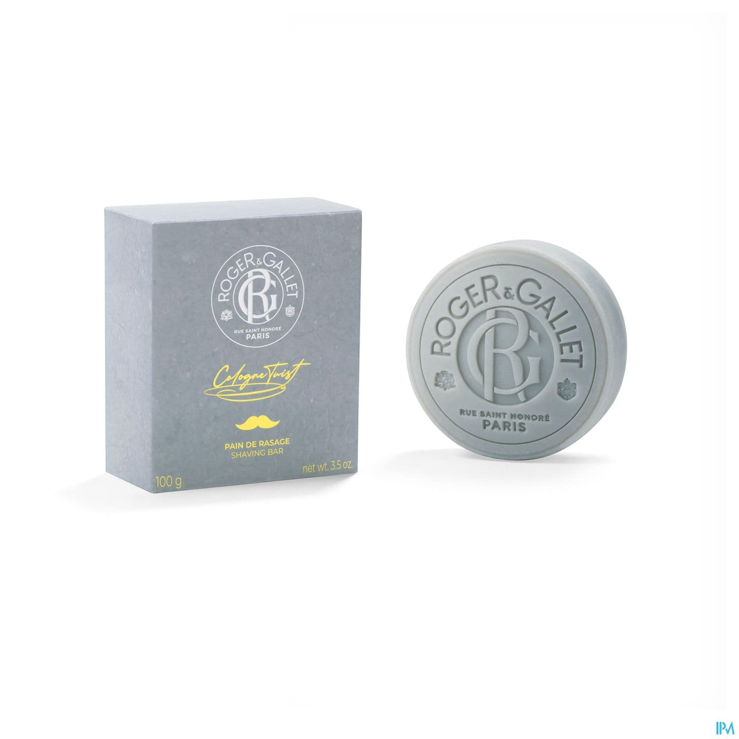 Roger Gallet Homme Cologne Twist Pain De Rasage 100g
