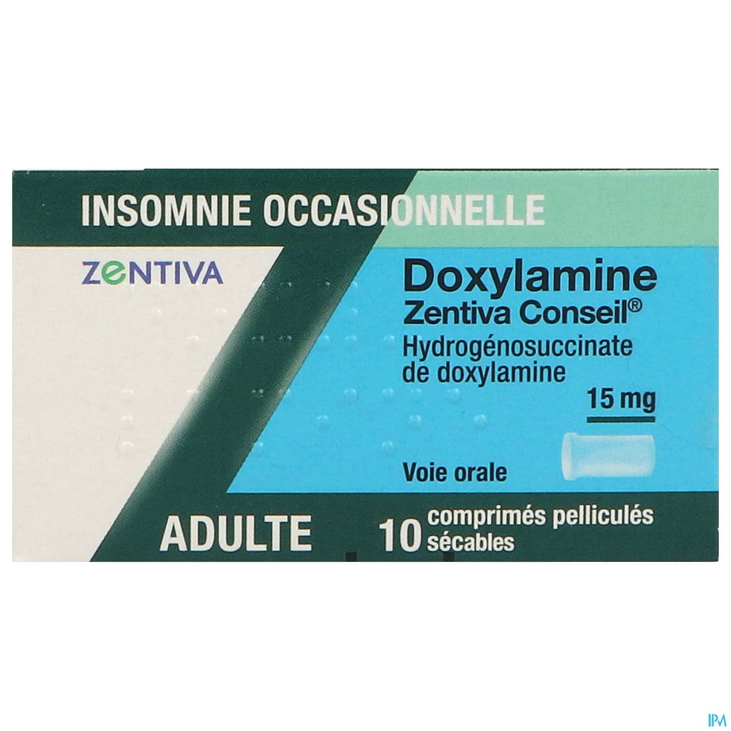 Doxylamine Zentiva Conseil 15mg Comprime Secable 10