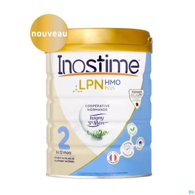 INOSTIME LAIT 2E AGE 6-12M 800G