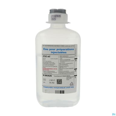 EAU PPI BBRAUN ECOFLAC 250ML 1