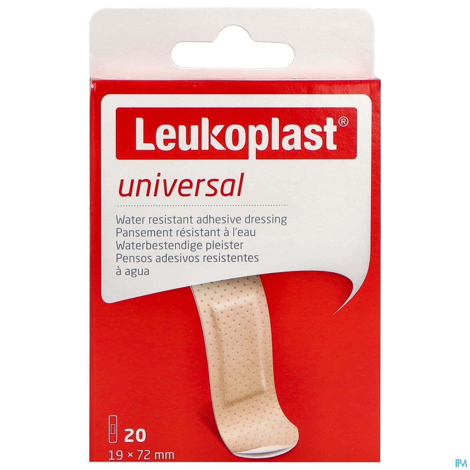 LEUKOPLAST PANS UNIVER7,2X1,9CM 20
