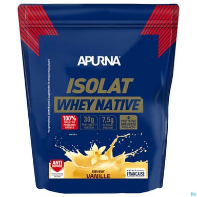 APURNA ISOL WHEY NATIV VANILL 720G