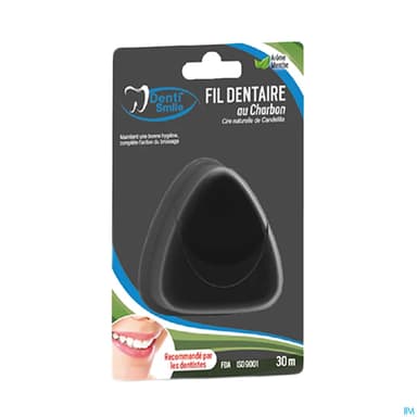 Denti'smile Charbon Fil Dentaire