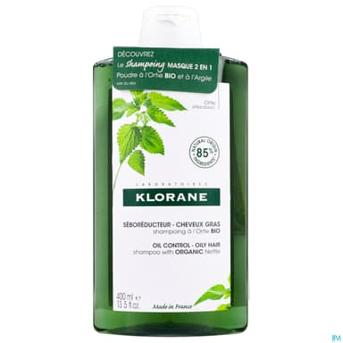 KLORANE SH SEBOREGUL ORTIE 400ML
