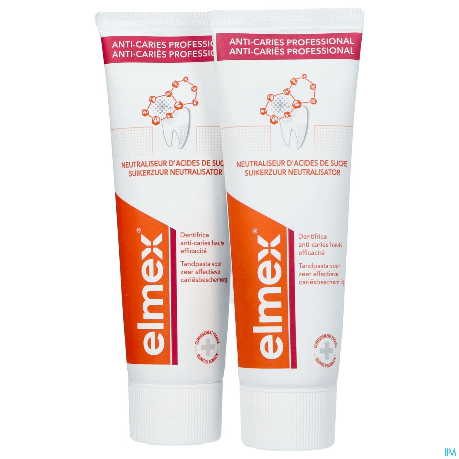 ELMEX DENT A/CARIE PRO 75ML X2
