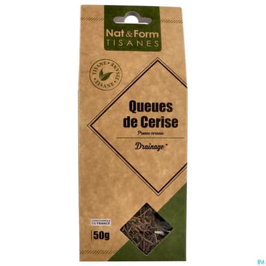 Nat Et Form Tisane Cerise Queue 50g