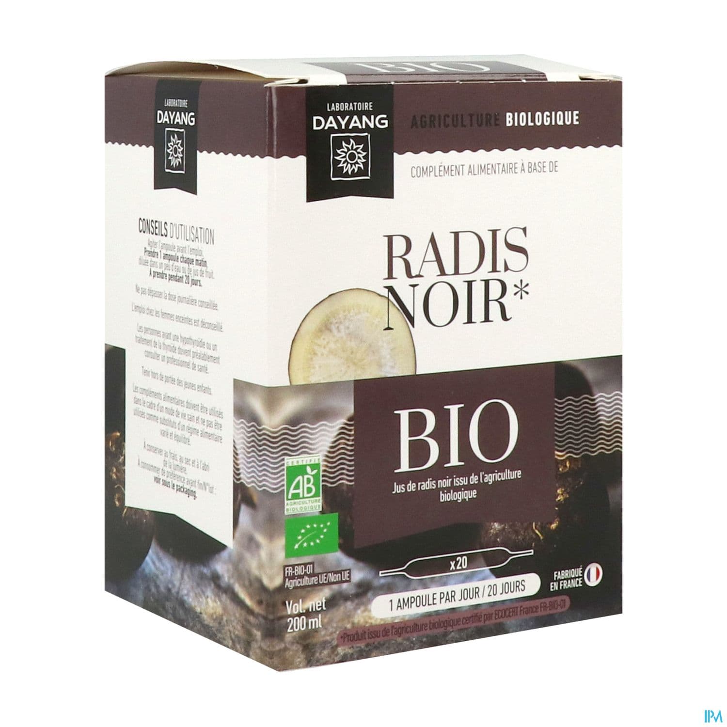Dayang Radis Noir Bio Ampoule 10ml 20