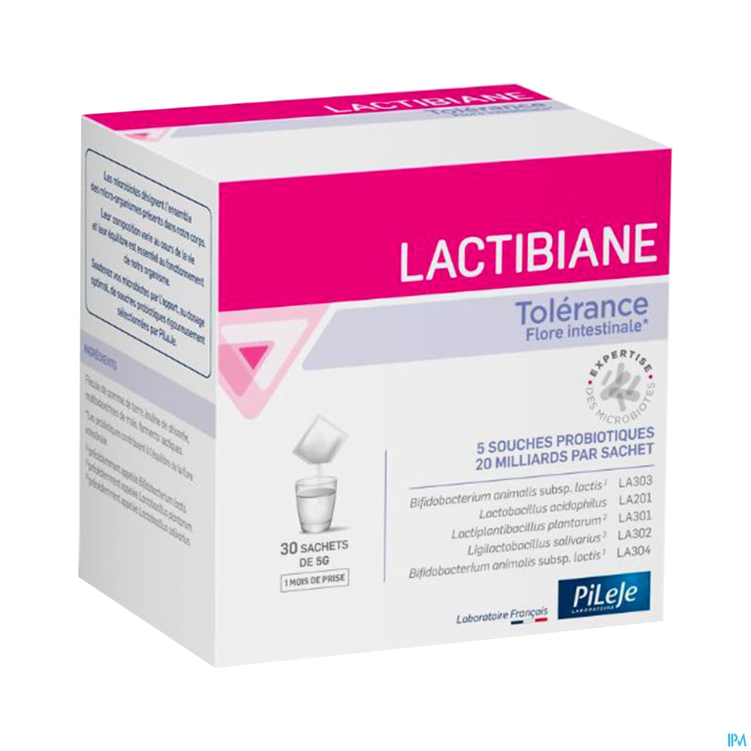 Pileje Lactibiane Tolerance Sachet 5g 30