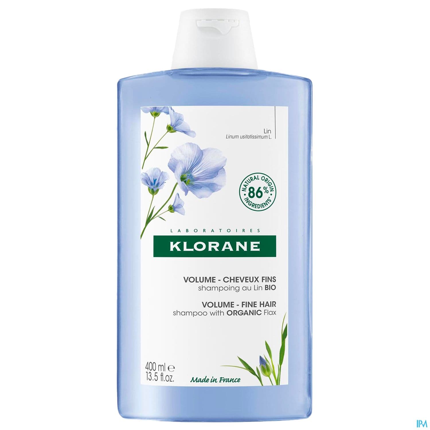 KLORANE SH LIN BIO 400ML