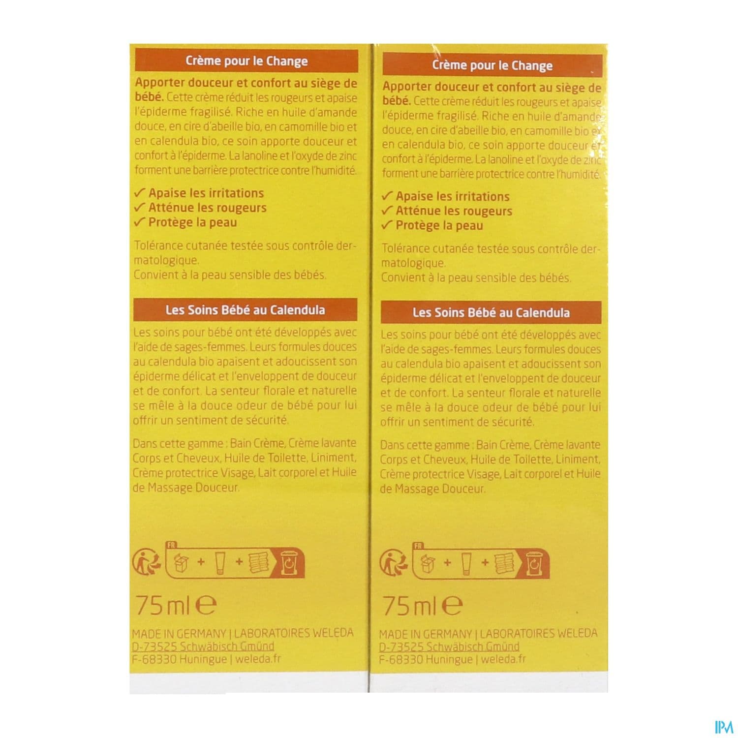 WELEDA BB CR CHANG CALENDULA 75ML2