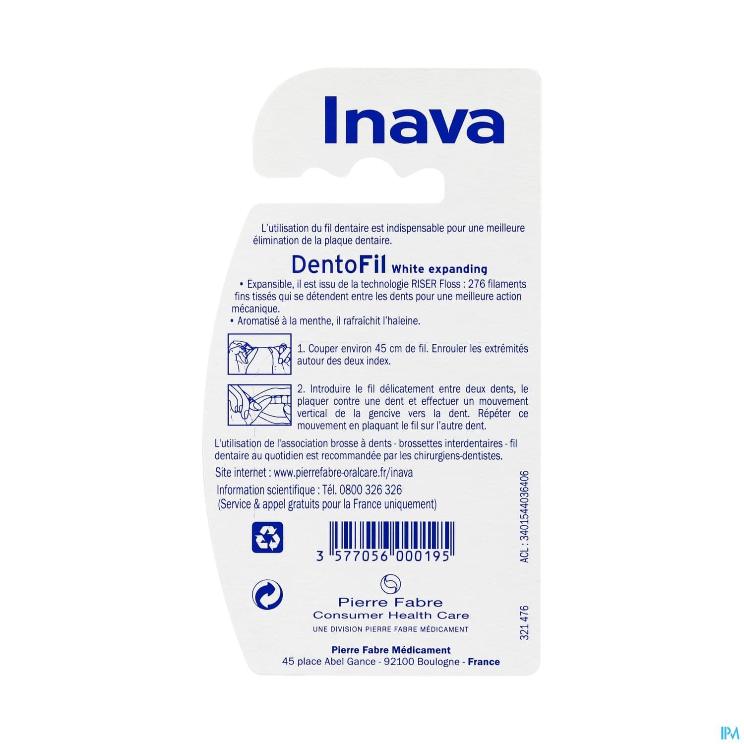 INAVA DENTO FIL EXPANDING 25M