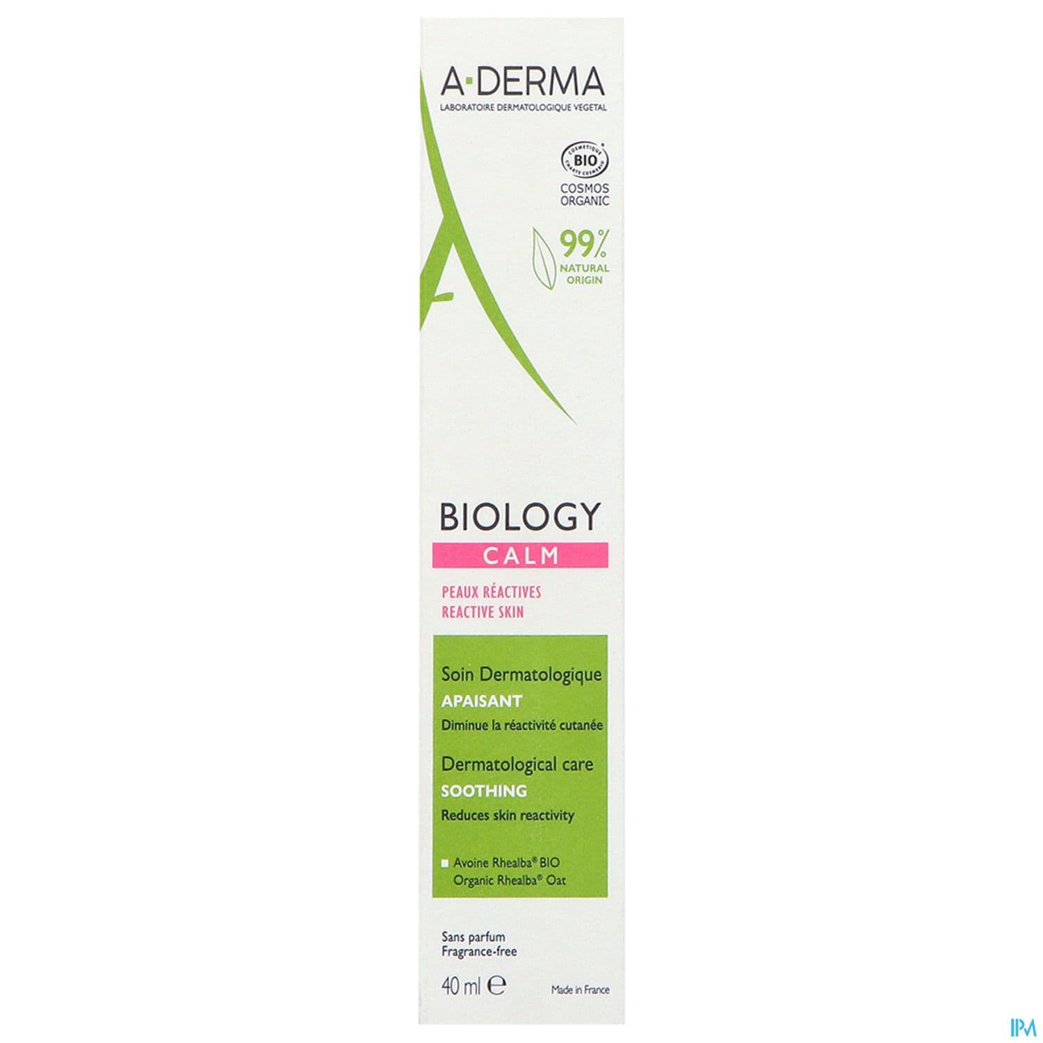 A-DERMA BIOLOGY CALM SOIN 40ML