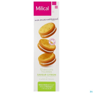 MILICAL MON BISCUIT FOURRE CITR 8