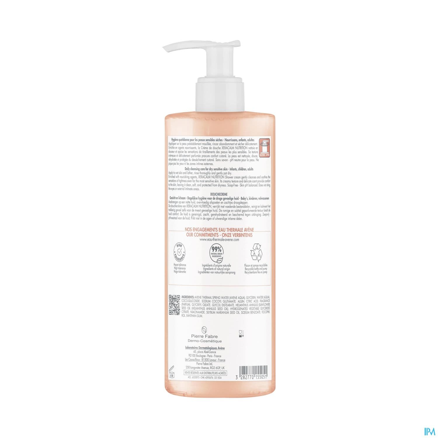 XERACALM NUTRI CR DCH 500ML