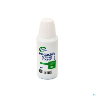 Cooper Eau Oxygenee 10volumes Solution Pour Application Cutanee 125ml