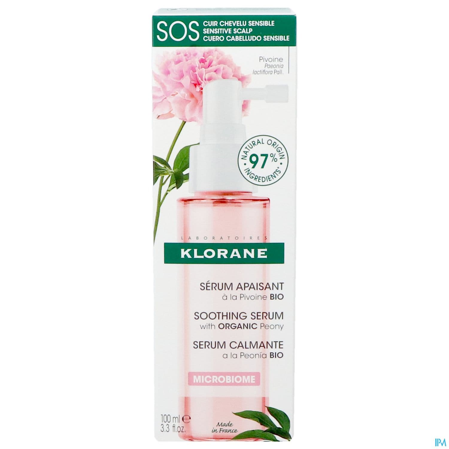 KLORANE SERUM SOS PIVOINE BIO100ML