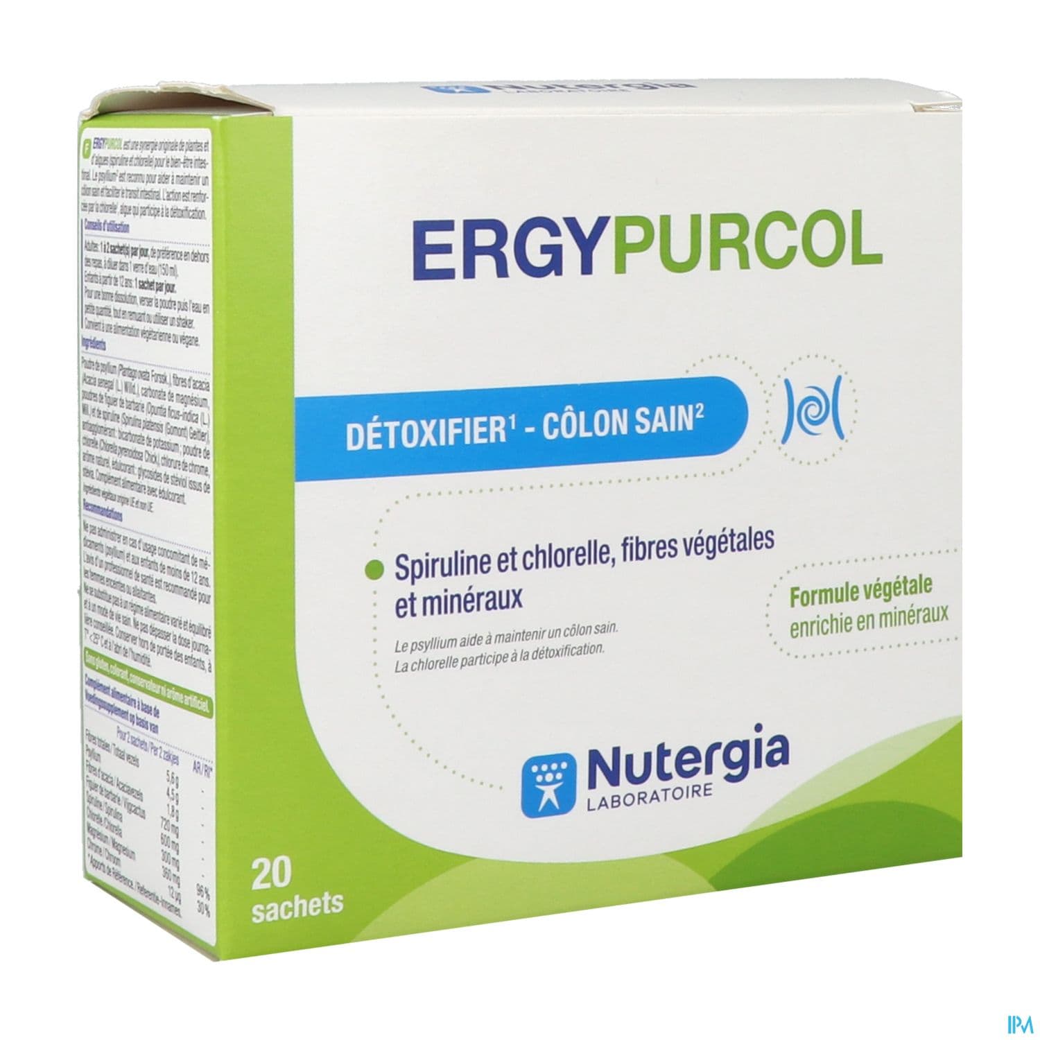 ERGYPURCOL DETOX COLON SACH 20