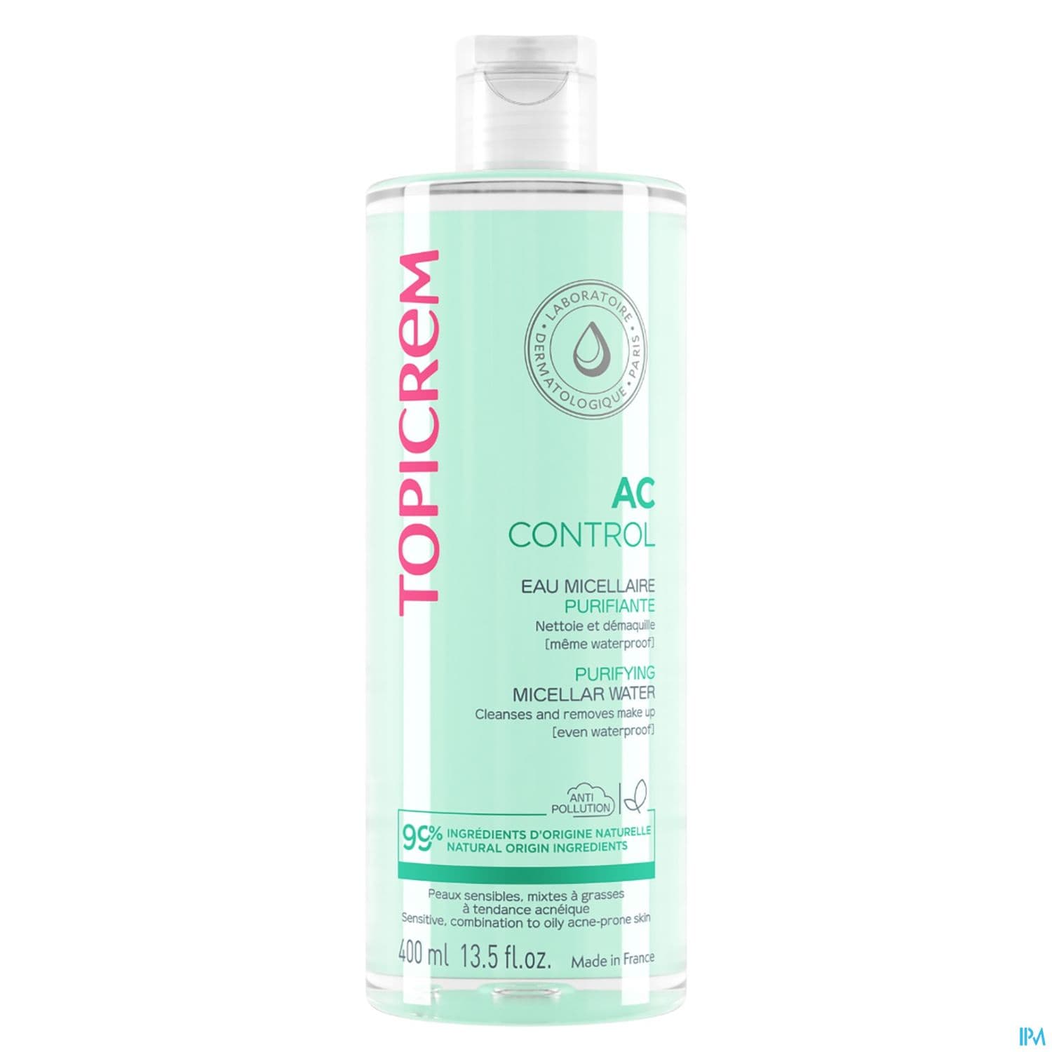 TOPICREM AC CONT EAU MIC PURIF400