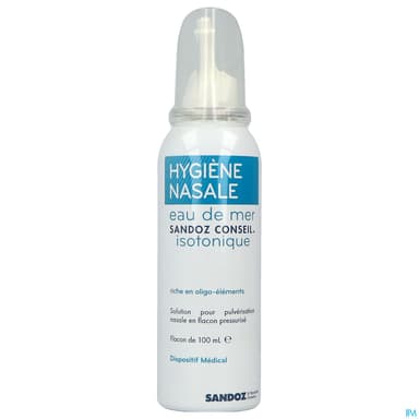 Eau Mer Isotonique Sandoz Conseil Spray 100ml