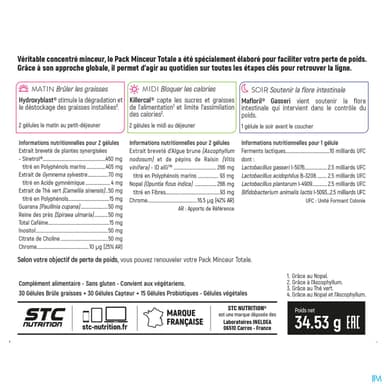 STC PACK MINCEUR TOTAL CURE 15J