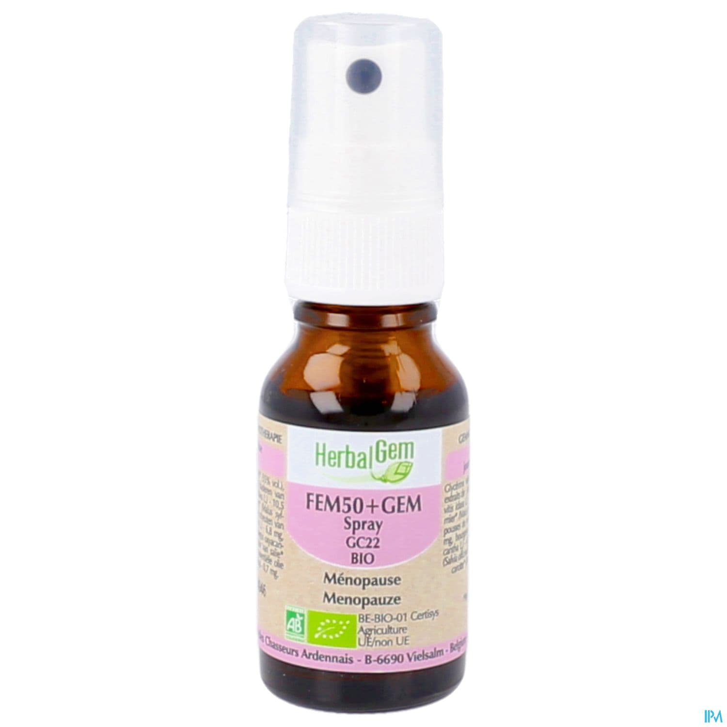 HERBALGEM FEM50+GEM BIO 15ML