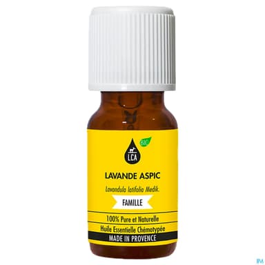Lca Huile Essentielle De Lavande Aspic Bio 10ml